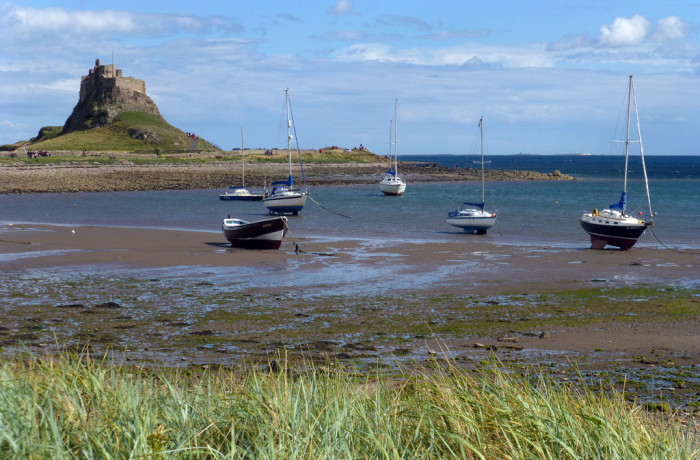 Lindisfarne castle and Holy Island