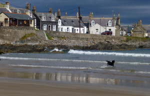 Sandend Aberdeenshire coast